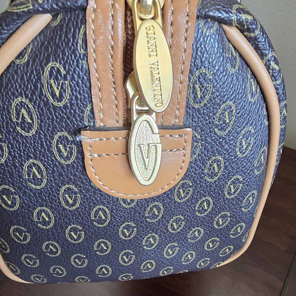 NWOT Gianni Valentino ~ Small Boston Handbag/Satchel ~ Made in Italy - Picture 4 of 9